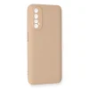 Realme 7 Kılıf Nano İçi Kadife Silikon - Pudra
