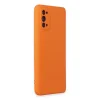 Realme 7 Pro Kılıf Nano İçi Kadife Silikon - Turuncu