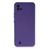 Realme C11 2021 Kılıf Nano İçi Kadife Silikon - Mor