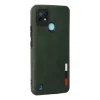 Realme C21 Kılıf Loop Deri Silikon - Yeşil