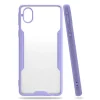 Samsung Galaxy A01 Core Kılıf Platin Silikon - Lila