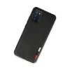 Samsung Galaxy A02s Kılıf Loop Deri Silikon - Siyah