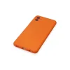 Samsung Galaxy A04 Kılıf Nano İçi Kadife Silikon - Turuncu