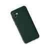 Samsung Galaxy A04e Kılıf First Silikon - Koyu Yeşil