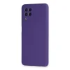 Samsung Galaxy A22 Kılıf Nano İçi Kadife Silikon - Mor