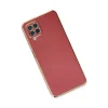 Samsung Galaxy A22 Kılıf Volet Silikon - Kırmızı