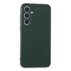 Samsung Galaxy A55 5g Kılıf First Silikon - Koyu Yeşil