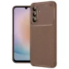 Samsung Galaxy A57 5g Auto Focus Karbon Kapak - Kahverengi