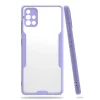 Samsung Galaxy A71 Kılıf Platin Silikon - Lila