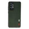 Samsung Galaxy A72 Kılıf Loop Deri Silikon - Yeşil