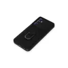 Samsung Galaxy M34 5g Kılıf Pars Lens Yüzüklü Silikon - Siyah