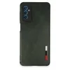Samsung Galaxy M52 5g Kılıf Loop Deri Silikon - Yeşil