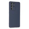 Samsung Galaxy S21 Ultra Kılıf Nano İçi Kadife Silikon - Gri