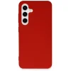 Samsung Galaxy S24 Kılıf First Silikon - Kırmızı