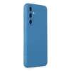 Samsung Galaxy S24 Kılıf Nano İçi Kadife Silikon - Mavi