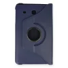 Samsung Galaxy T560 Tab E 9.7 Kılıf 360 Tablet Deri Kılıf - Lacivert