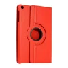 Samsung Galaxy Tab A11 360 Tablet Deri Kılıf - Kırmızı