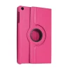 Samsung Galaxy Tab A11 360 Tablet Deri Kılıf - Pembe