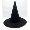 Siyah Renk Keçe Cadı Şapkası 35x38 Cm