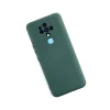 Tecno Camon 16 Kılıf Nano İçi Kadife Silikon - Koyu Yeşil