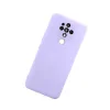 Tecno Camon 16 Kılıf Nano İçi Kadife Silikon - Lila
