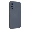 Vivo V23 5g Kılıf Nano İçi Kadife Silikon - Gri