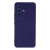 Vivo V23 5g Kılıf Nano İçi Kadife Silikon - Mor