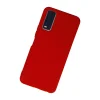 Vivo Y11s Kılıf Nano İçi Kadife Silikon - Kırmızı