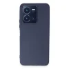 Vivo Y35 Kılıf First Silikon - Lacivert