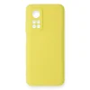 Xiaomi Mi 10t Kılıf Nano İçi Kadife Silikon - Sarı