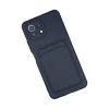 Xiaomi Mi 11 Kılıf Kelvin Kartvizitli Silikon - Lacivert