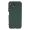 Xiaomi Mi 11 Lite Kılıf Nano İçi Kadife Silikon - Koyu Yeşil