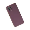Xiaomi Mi 11 Lite Kılıf Volet Silikon - Mor