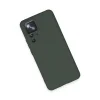 Xiaomi Mi 12t Pro Kılıf Nano İçi Kadife Silikon - Koyu Yeşil