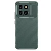 Xiaomi Mi 14t Kılıf Auto Focus Karbon Kapak - Koyu Yeşil