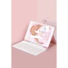 Xiaomi Pad 6 Kılıf Kc01 Smart Klavyeli Tablet Kılıfı - Pembe