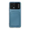 Xiaomi Poco X5 5g Kılıf Kart Şeffaf Silikon - Şeffaf
