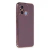 Xiaomi Redmi 12c Kılıf Volet Silikon - Mor