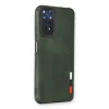Xiaomi Redmi Note 11 Kılıf Loop Deri Silikon - Yeşil
