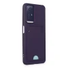 Xiaomi Redmi Note 11s Kılıf Kelvin Kartvizitli Silikon - Derin Mor