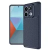 Xiaomi Redmi Note 13 Pro 4g Kılıf Auto Focus Karbon Kapak - Lacivert