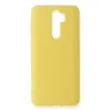 Xiaomi Redmi Note 8 Pro Kılıf Nano İçi Kadife Silikon - Sarı