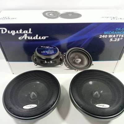13cm Midrange – 240w Midrange Hoparlör 13cm - Kurşun Göbek , Demir Kapak