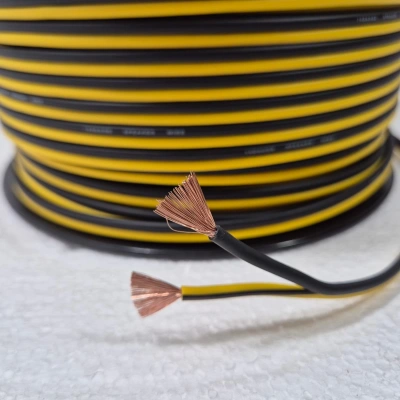 14GA Bass ve Hoparlör Kablosu – Kaliteli Amfi Bass Kablosu 14GA – 5 Metre