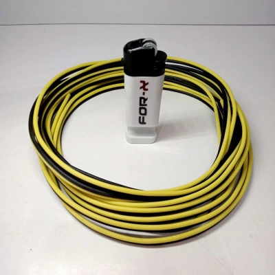 18ga Bass Ve Hoparlör Kablosu + Çakmak - Amfi Bass Kablosu 18ga - 5 Metre