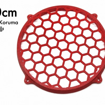 20cm Bass Koruma Kapağı - Subwoofer Koruma Kapağı 20cm - 1 Adet