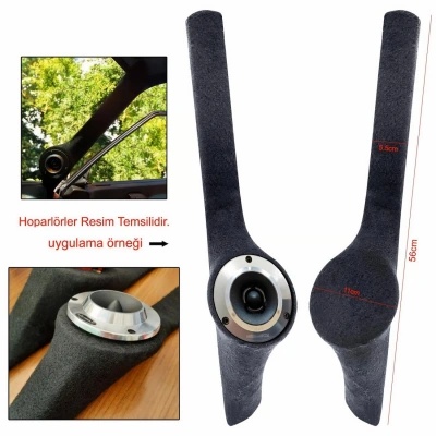 Tofaş Direk Pandizot 10cm Dome Tweeter Yuvalı - Tofaş Ön Direk Pandizot