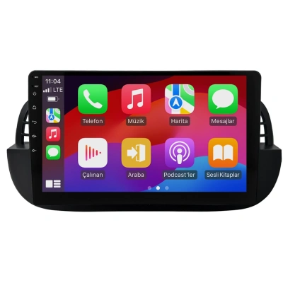 Fiat 500 Android Teyp – Fiat 500 ( 2007 - 2015 ) Oem Android Multimedya – Fiat 500 Android Double Teyp