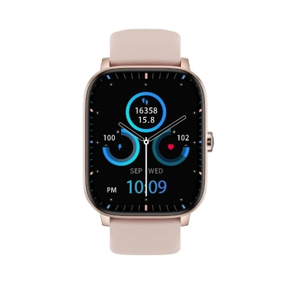BİX Akıllı Saat Pembe - SW03 2.01” TFT Geniş Ekran, Spor Sağlık Takibi ve Bluetooth , Telefon Görüşme iOS & Android Uyumlu Akıllı Saat