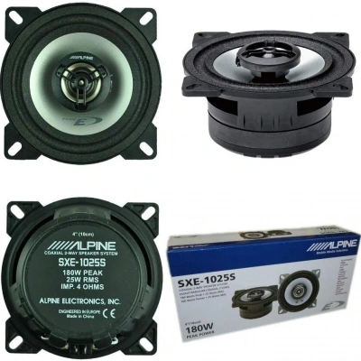 Alpine 10cm Hoparlör - Alpine SXE-1025S Kapı Hoparlörü 10 cm - Alpine Profesyonel Hoparlör 10cm